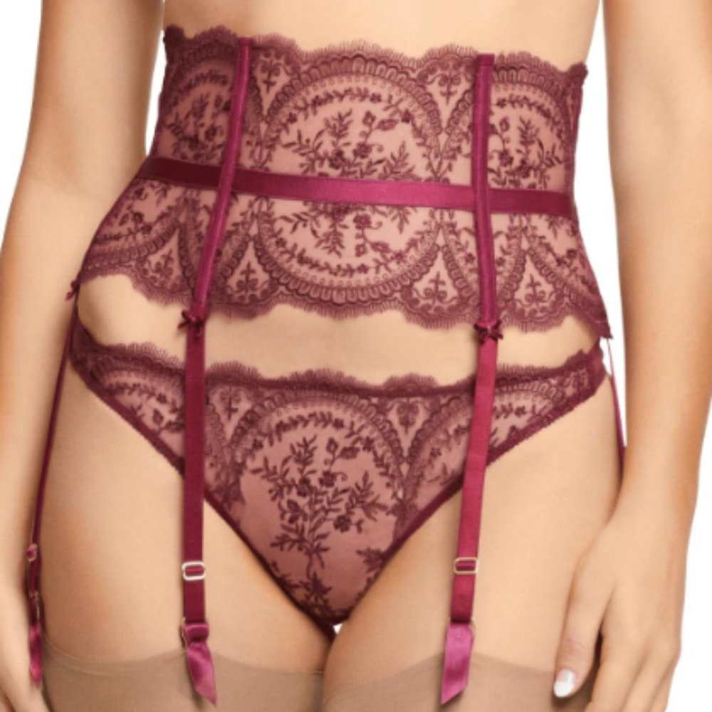 ISO Dita Von Teese Severine Garter Dark Cherry